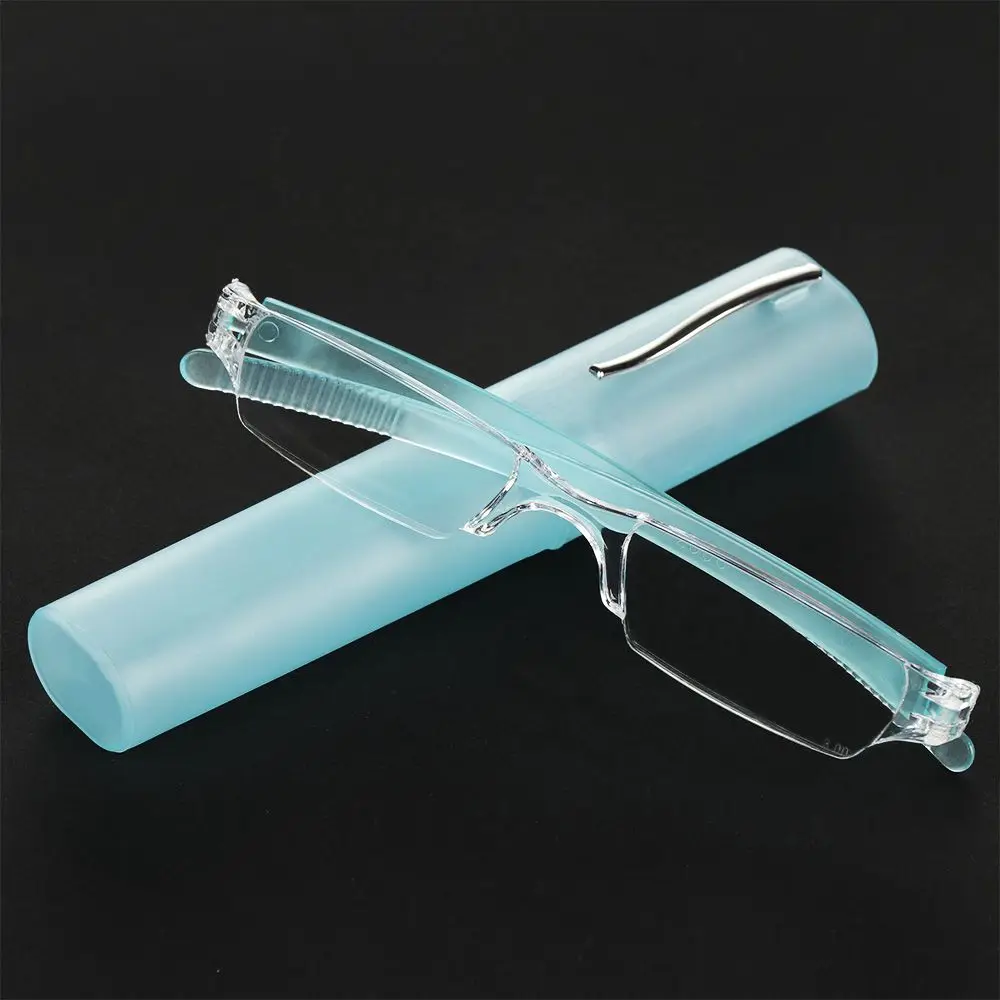 Mini Ultraleichte Lesebrille für Damen und Herren Trendige Jelly-Farben Presbyopie-Brille Computerbrille Tragbare Weitsichtbrille