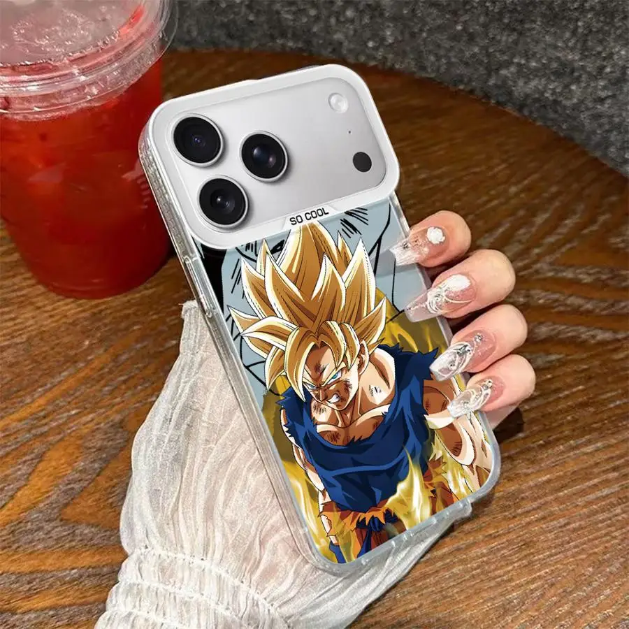 Sick GokuS VegitoS DragonS BallS Phone Case For iPhone 17 17e 16e 16 15 14 13 12 11 mini Pro Max Air Plus Anti Fall Matte Cover view 3
