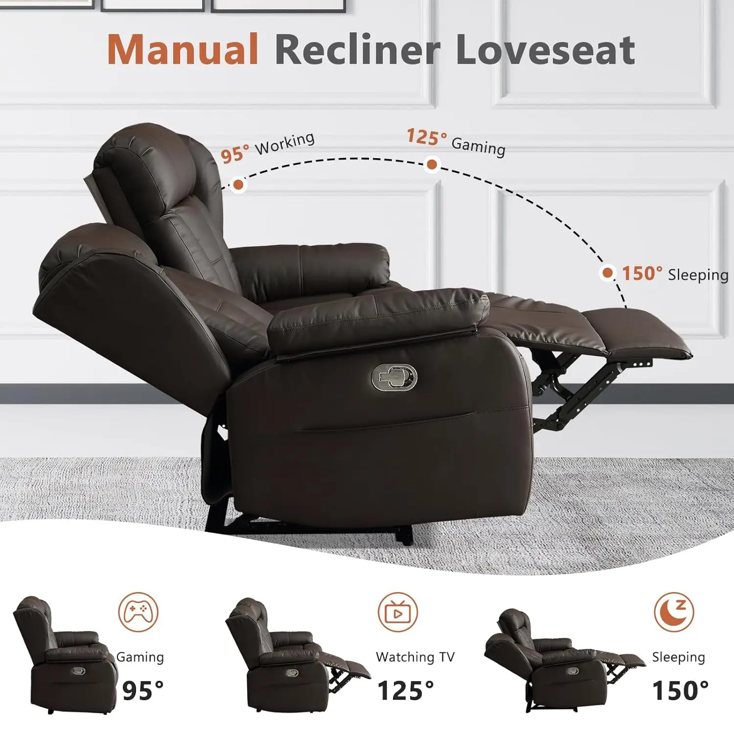 Thumbnail 3 - #7 Latest Reclining Sofa Couches Offers