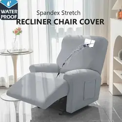 Waterproof Recliner Sofa Cover Non-slip  Sofa Covers For Living Room Single Sofa Chair Couch Cover Home Armchair Covers