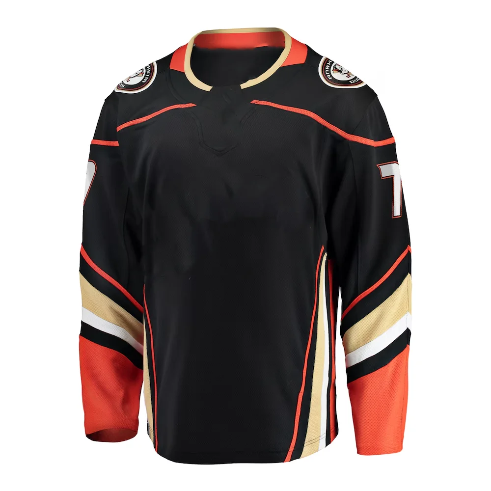 24-25 Adult Anaheim North American Hockey League Jerseys Training Jerseys Sports Jerseys With Long Sleeves 11 Number/Zegras 3D