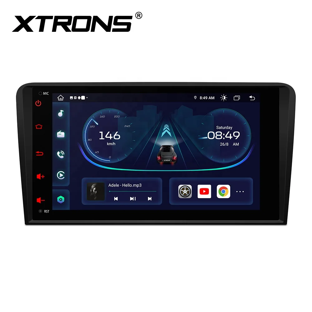 XTRONS 8 "أندرويد 13 شاشة سيارة Carplay أندرويد السيارات 4G LTE AutoRadio سيارة ستيريو الملاحة GPS للإعلان A3 S3 RS3 #1