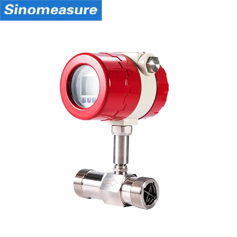 Sinomeasure Turbine Flowmeter Measure Liquid Gas turbine Flow Meter For Water