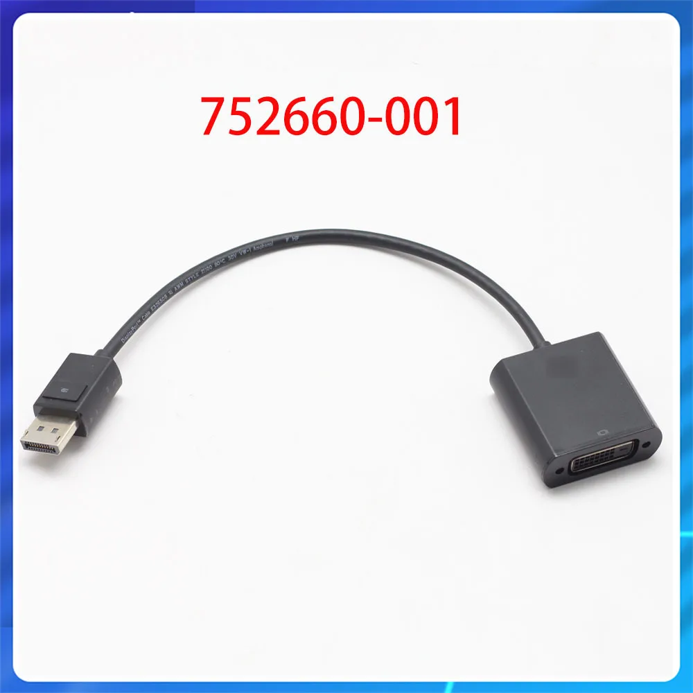 Новый оригинальный переходник для DisplayPort DP-DVI SL M9T55AA 752660-001 753744-001 порт дисплея DP-DVI