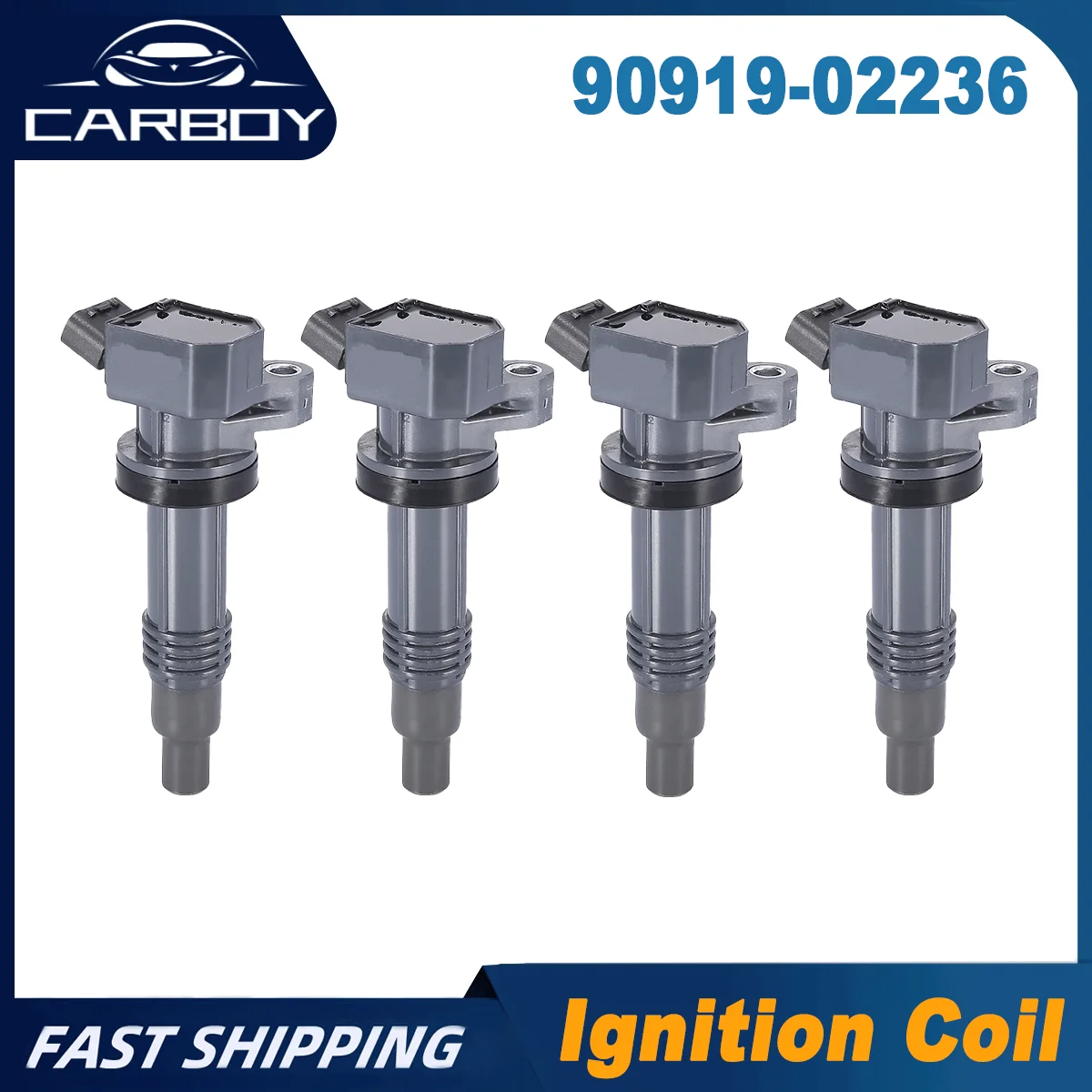 

90919-02236 Ignition Coil For Toyota Altezza Gita 1998-2005 SXE10 3SGE Camry Matrix CELSIOR 2000-2006 9091902236 4PCS