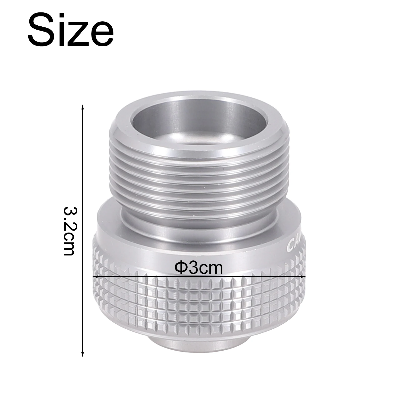 

Адаптер для уличной детали, серебряный, спортивный вес, 36 г, алюминиевый сплав, кемпинг, приготовление пищи, легко носить с собой, газовые плиты, новинка