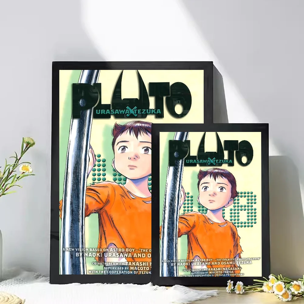 ملصقات لاصقة أنيمي بلوتو ، ملصق ورقة بيضاء ، ديكور غرفة ديي ، بار ومقهى ، غرفة كاواي