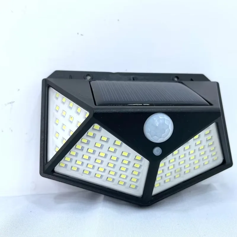 High-quality outdoor garden street waterproof four-sided luminous solar light