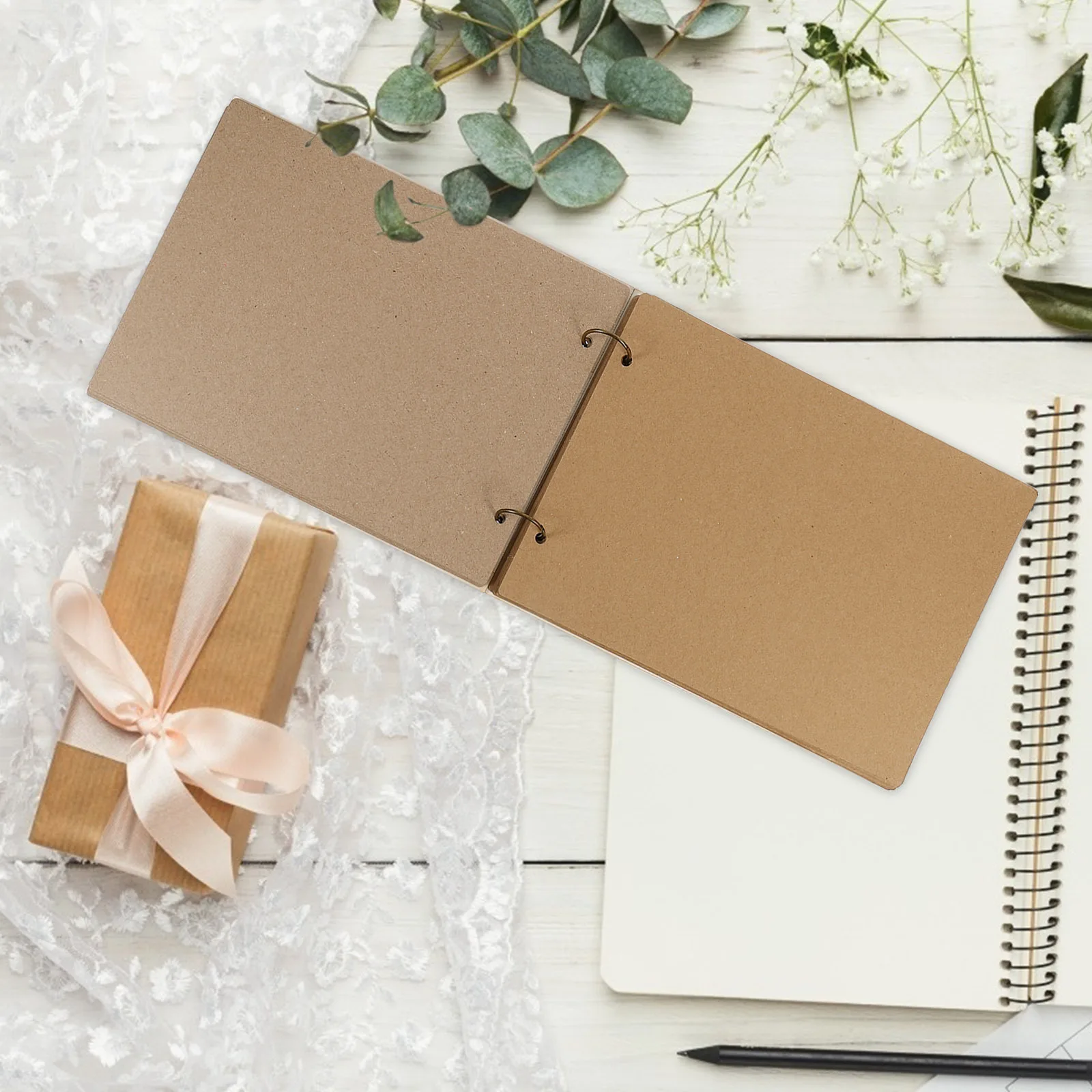 

Rustic Wedding Guest Book 40 Pages Premium Attendance Book for Wedding Party Guest Signature Memory Rustic Attendance Keepsake