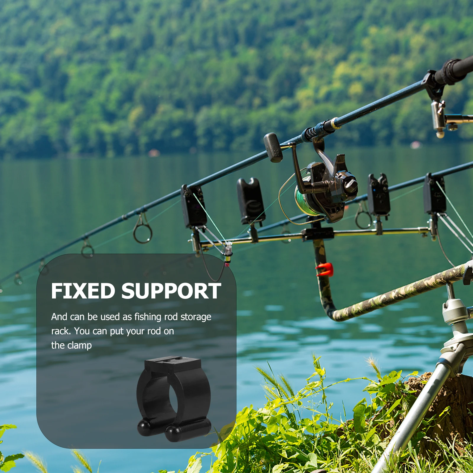 

20 Pcs Club Positioning Clip Pool Stick Holder Wall Mount Pole Holders for Rod Clips Billiard Accessories