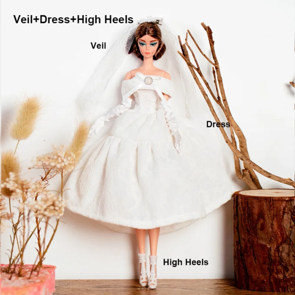 

Dream Series Supermodel Doll Clothes Suit European Fashion Doll Luxurious Outfit Collector Gift for 30~32cm Supermodel Doll