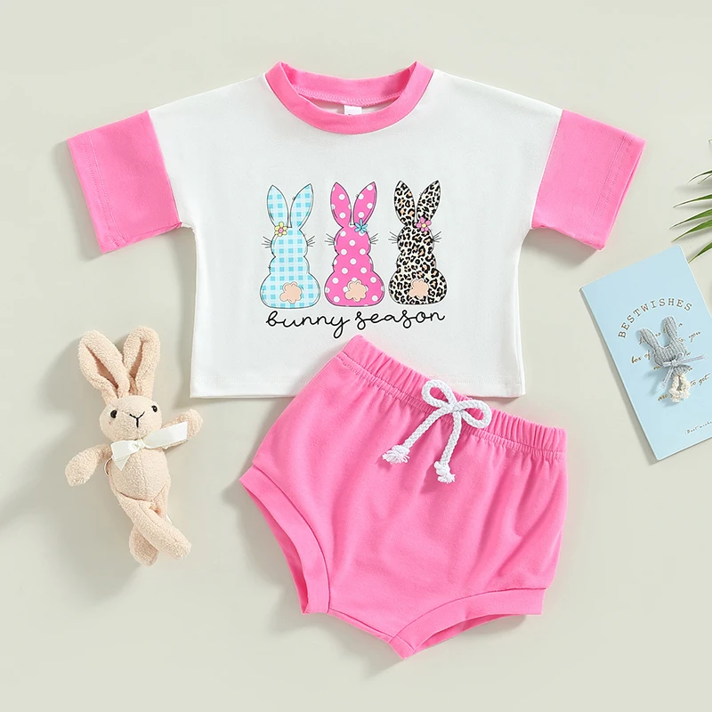 2PCS Baby Boy Easter Outfits Long Sleeve Chick Graphic Hoodie Jogger Pants Set for Spring Celebrations