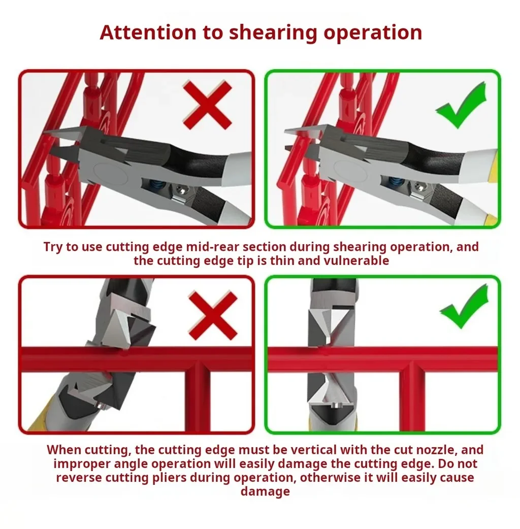 HOBBY MIO HM-105 Ultra Thin Single Blade Nipper สําหรับ Gundam Gunpla ทหารชุดเครื่องมืองานอดิเรก DIY Craft เครื่องมืออุปกรณ์เสริม