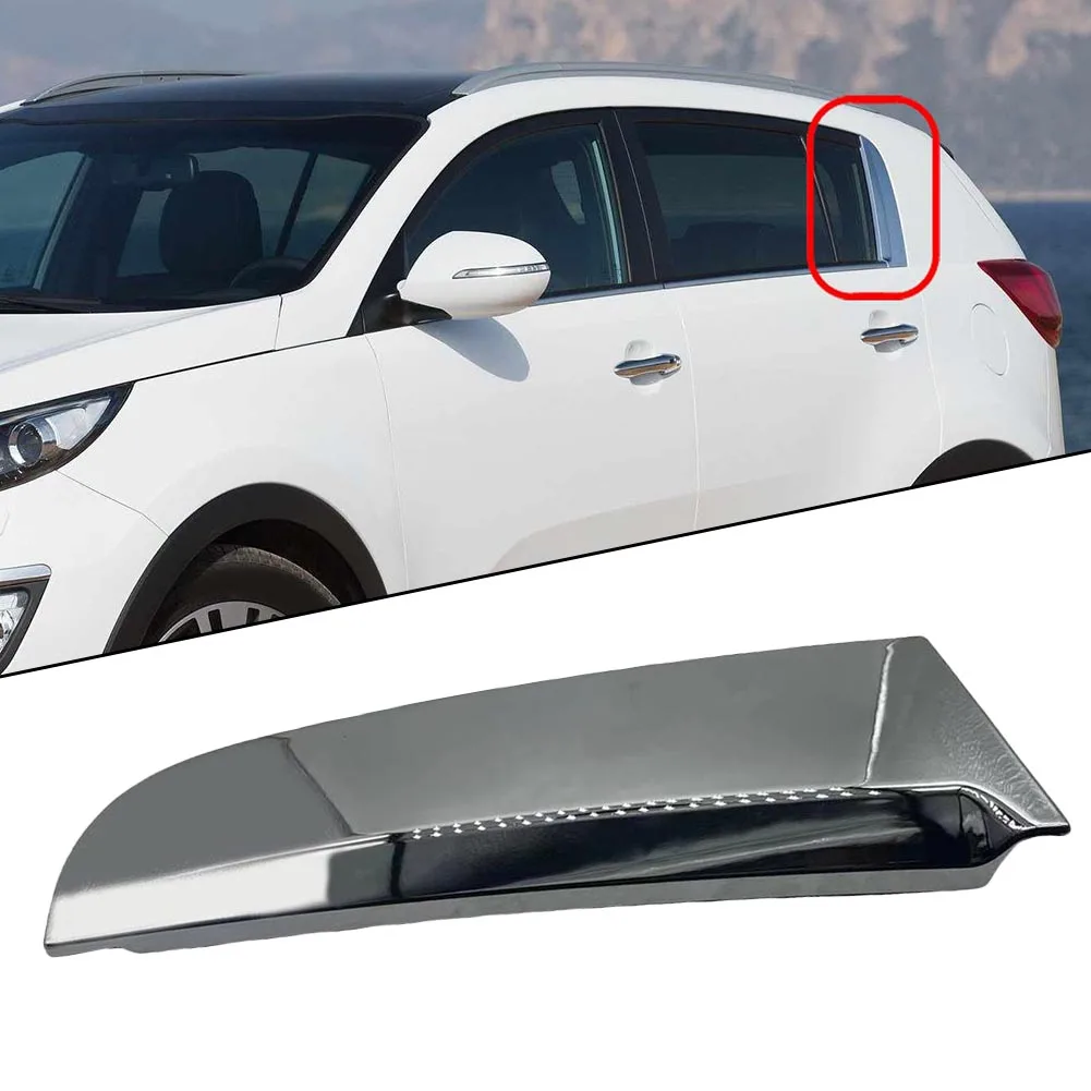 

ABS Door Molding Rear Door Trim Car Accessories Silver Rear Door Trim Strip Practical Design Wear-resistant Material
