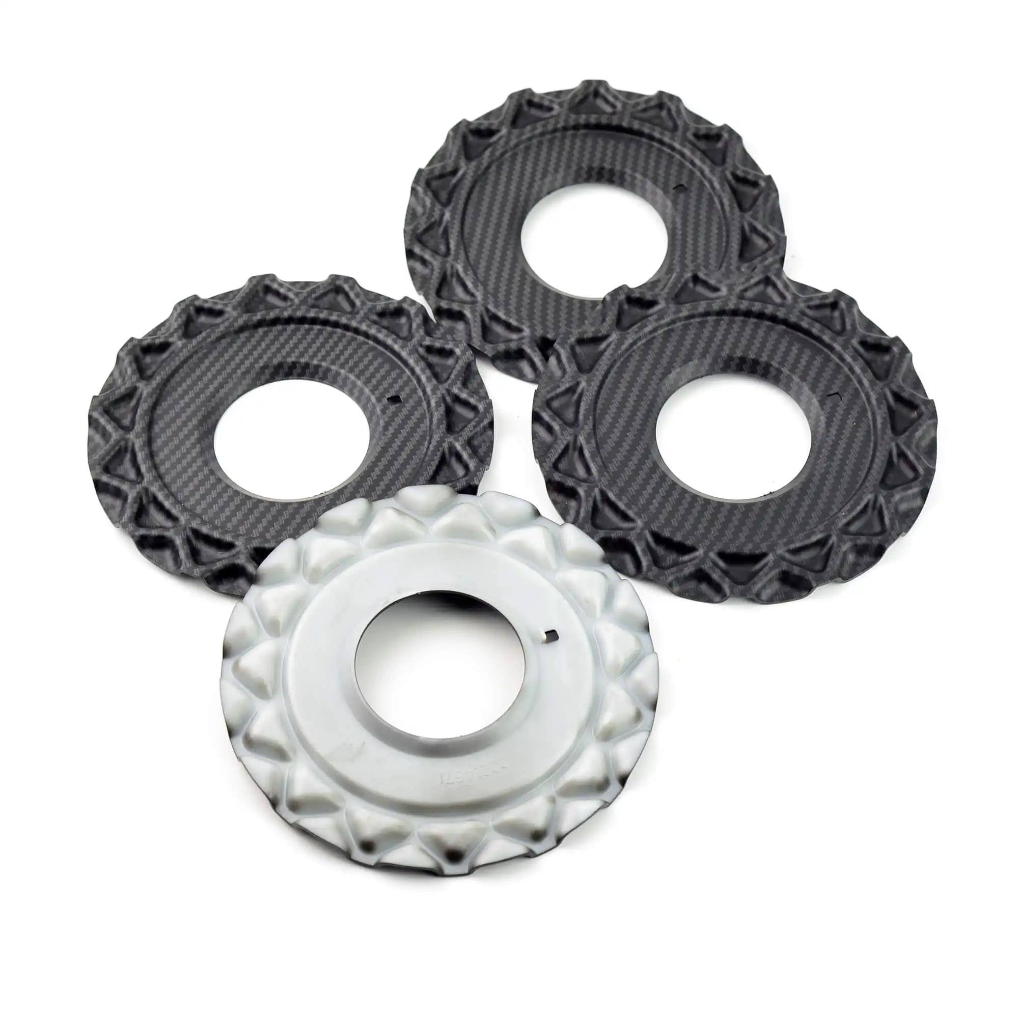 RhinoTuning 4pcs 151mm Car Wheel Center Hub Caps For RS005 RS006 #09.24.038 Tire Rim Cover Protector Decorations Car Accessories