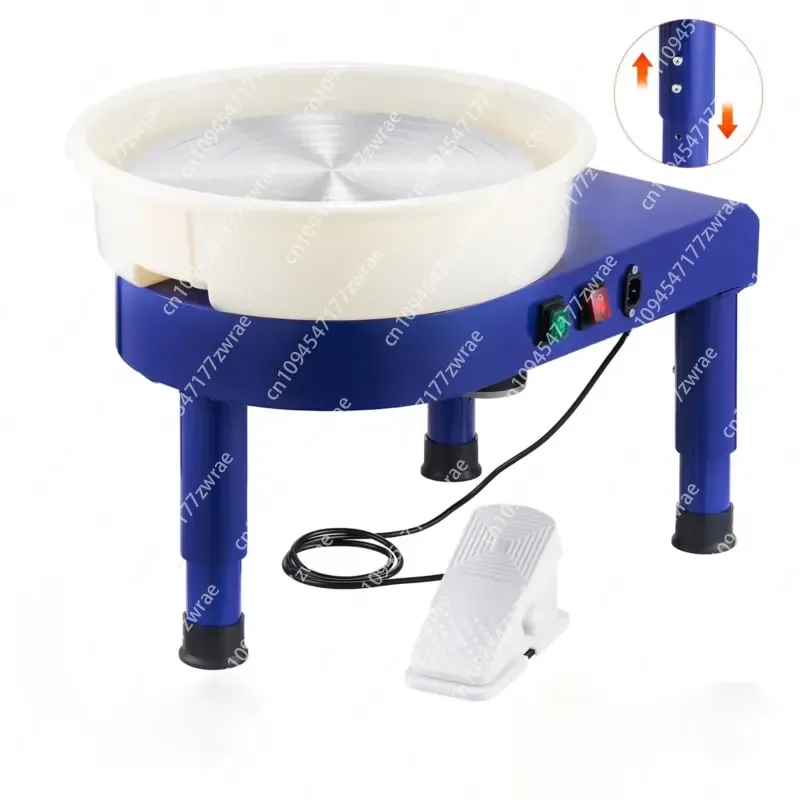 Pottery Forming Machine For Adults Beginners, 0-6in Height-Adjustable,450W,60-300RPM Electric Ceramic Wheel
