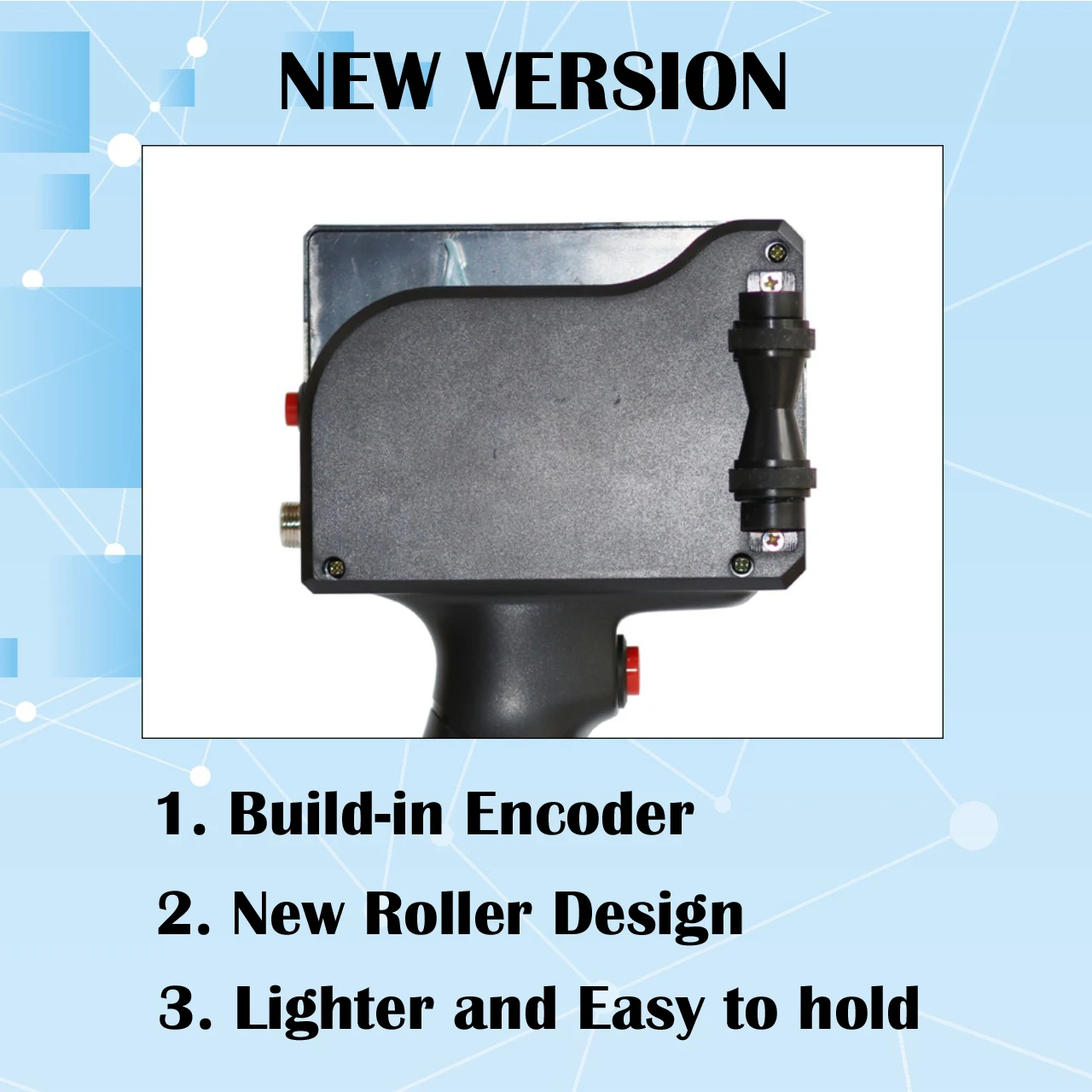 Imagem -03 - Handheld Digital Color Printer Máquina de Impressão Portátil Batch Coding Number Cap Jar Data de Validade Adesivo