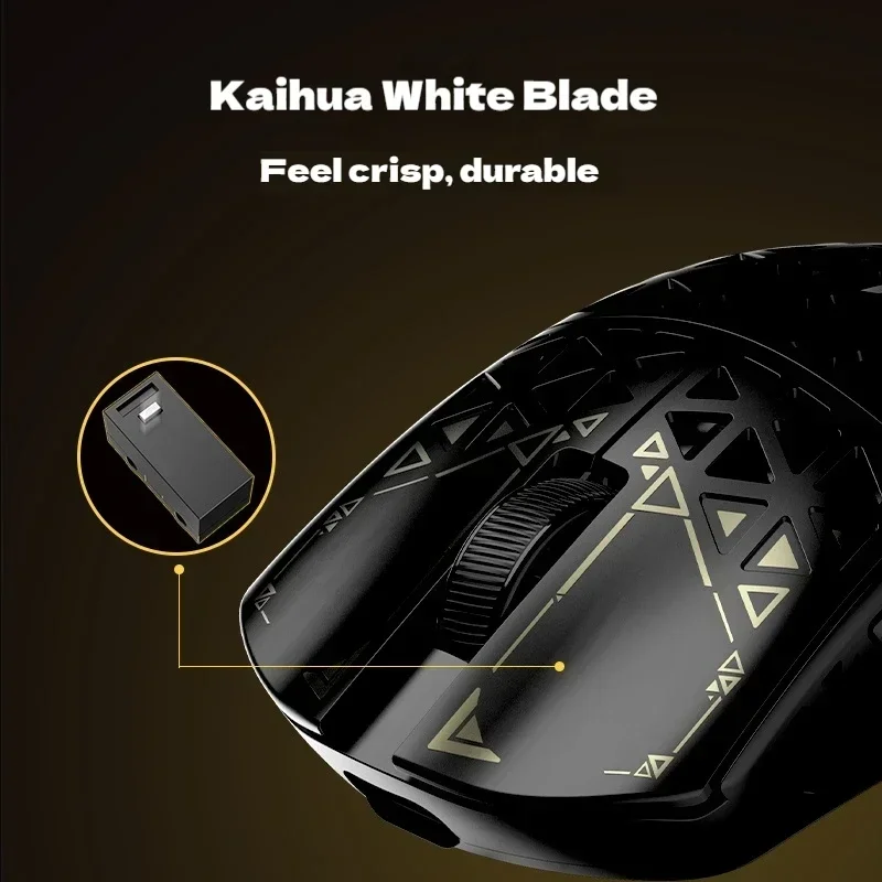 IPI Float 18 88 Wireless Dual 8khz Mode Carbon Fiber Mouse Paw3395 26000dpi Wired/wireless/Bluetooth High Performance Mouse