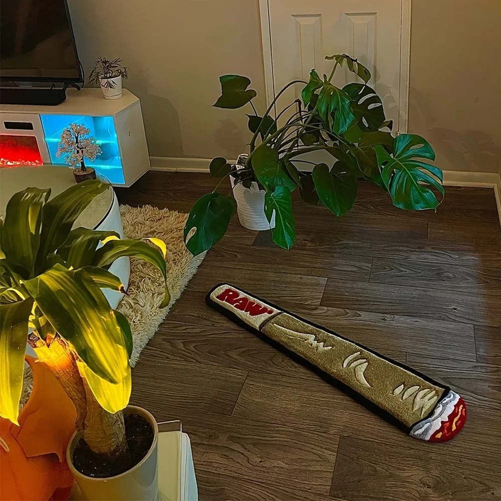 VIKAMA الإبداعية الخاصة السجاد السجائر السيجار الكلمة حصيرة ممسحة سجادة غرفة معيشة البساط لغرفة النوم ميزة الديكور المنزل ديكو #3