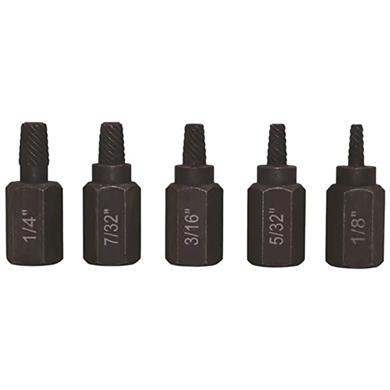 10 Pcs Bolt Remover Set Broken Screw Removers Screw And Remover Kit For Removing Damaged Bolt Remover Kits