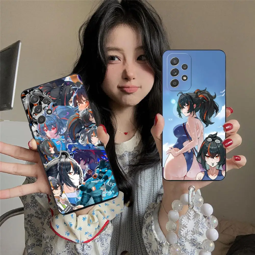 

Zenless Zone Zero ZhuYuan Phone Case for Samsung Galaxy M55 54 42 35 34 33 32 23 22 15 14 13 12 F55 5G Colour Cover Cover Pretty