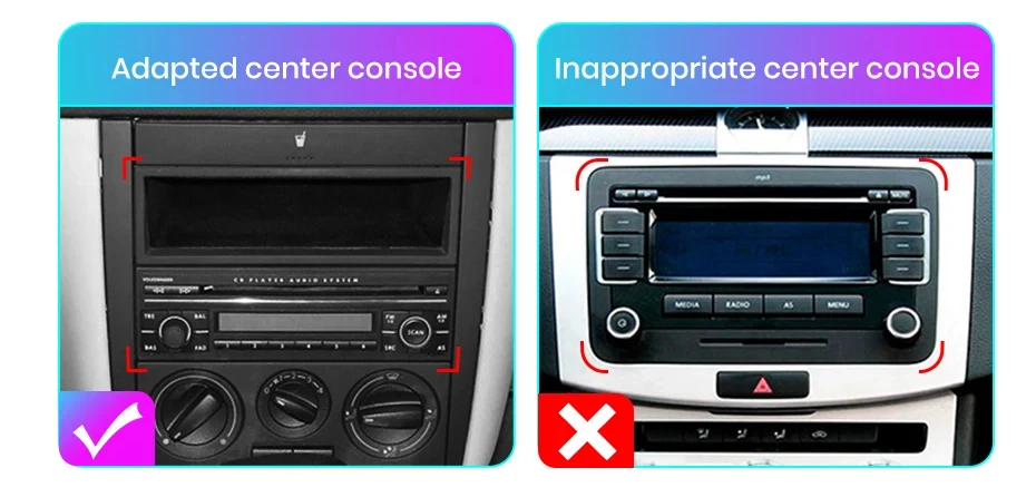 Junsun Carplay Android Auto Auto intelligente Systeme für VW Golf 4 Passat Polo Transport T5 Multivan Sitz Jetta Autoradio – Detail 2