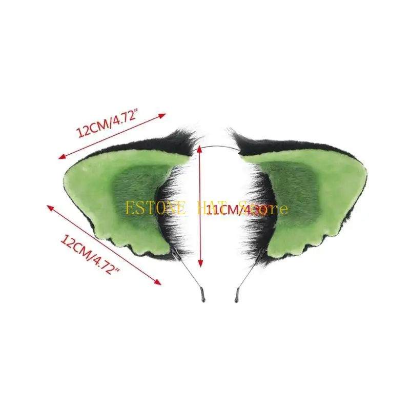 49mf schöne Katzenohrform Hair Hoop Cosplay Anime Charakter Haarhalter Live Broadcast Cosplay Kopfbedeckung für Teenager Frau