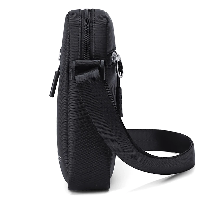 GOLF Mini Shoulder Bag Crossbody for Men Black Cross Bag Casual Slim Oxford Small Cell Phone Sling Side Bags Man Lightweight