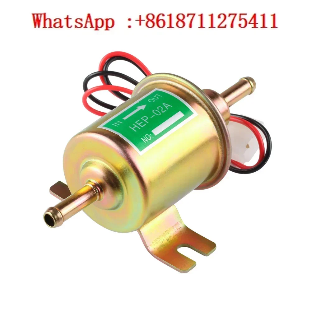 

Car modification accessories HEP-02A electronic fuel gold 12V/24V gasoline oil external pump