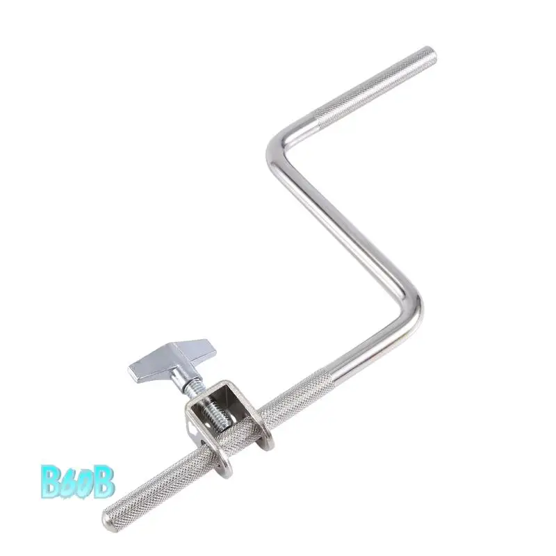 

Зажим для удлинителя барабана, крепление для колокольчика, басовый барабан, держатель колокольчика для колокольчика, тарелка, музыкальный инструмент, ударная 4 головки, прочный