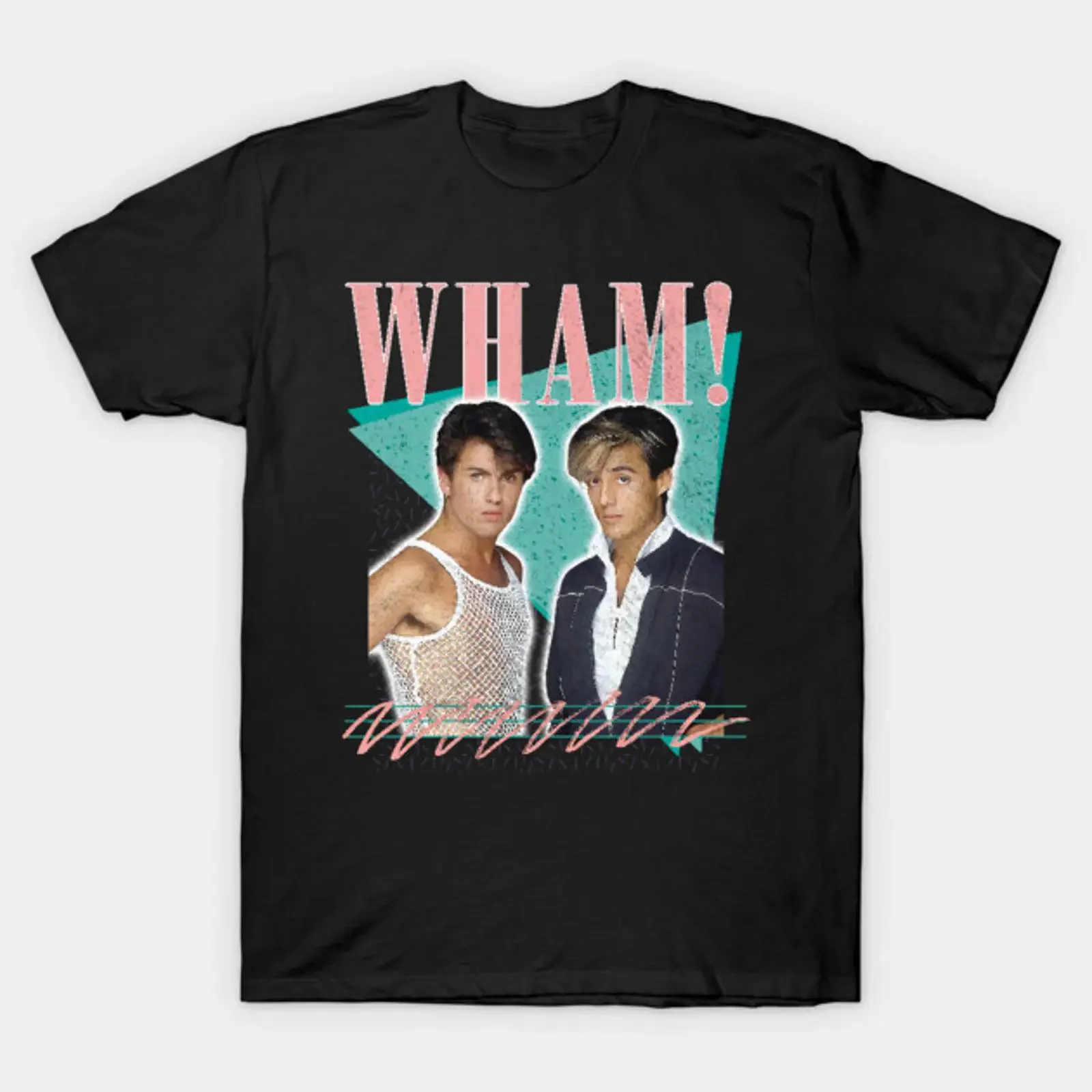 Wham Faded Vintage Aesthetic Original Design T Shirt vintage Washed Unisex fashion Stylish Top For Everyday Wear graphic