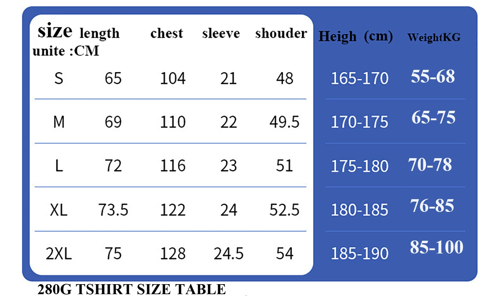 Height Quality 280g Heavy Weight 100% Cotton Customized T Shirt Drop Shoulder Oversized Fashion T Shirt