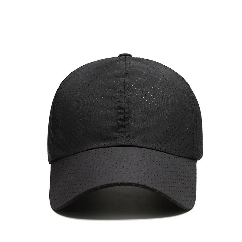 

Men Women Mesh Moisture-Waging Quick Dry Baseball Cap Male Summer Female Originality Adjustable Breathable Sun Visor Fishing Hat