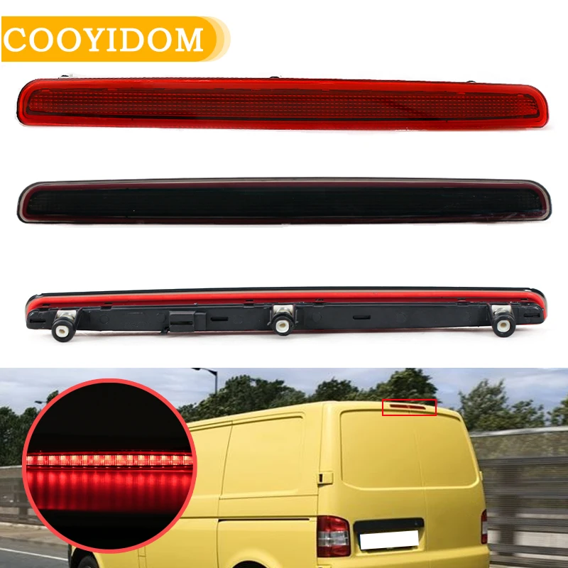 Car LED 3RD Third Brake Light For VW TRANSPORTER MULTIVAN CARAVELLE T5 2003 2004-2015 Level Rear High Mount Stop Lamp