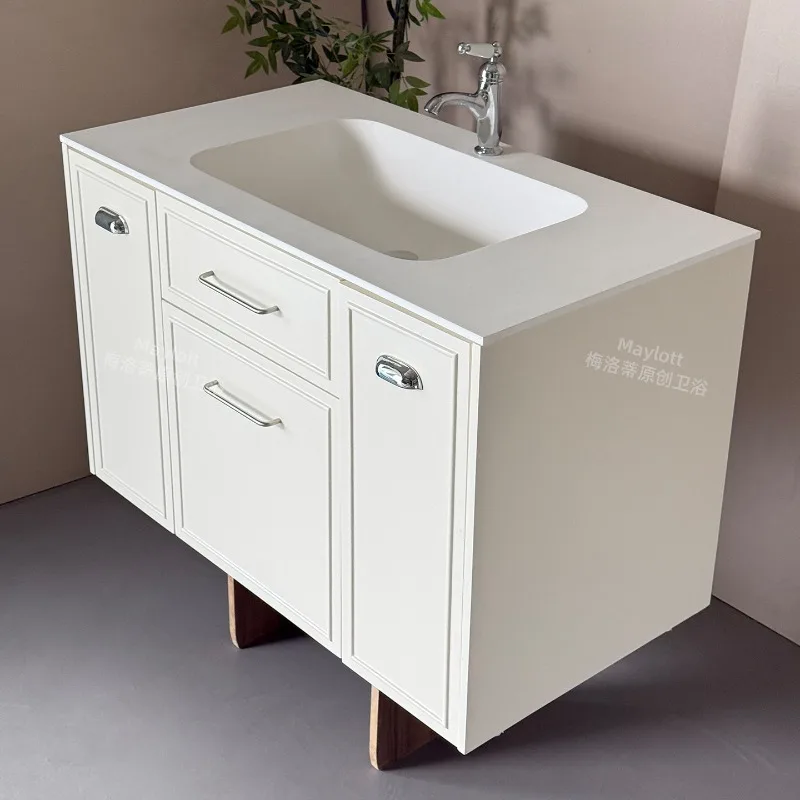 

Storage ceramic integrated basin intelligent beauty mirror cabinet washbasin combination