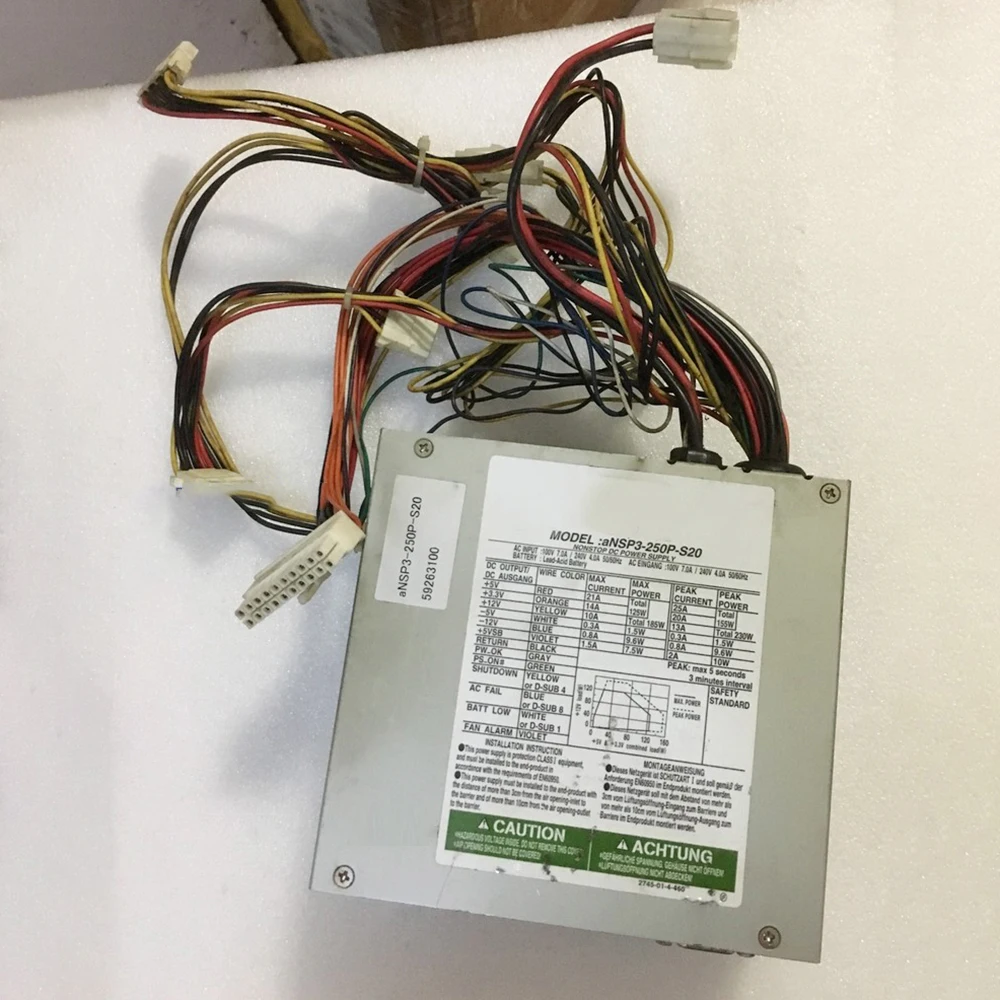 

ANSP3-250P-S20 Nonstop DC Power Supply Fast Ship Works Perfectly High Quality