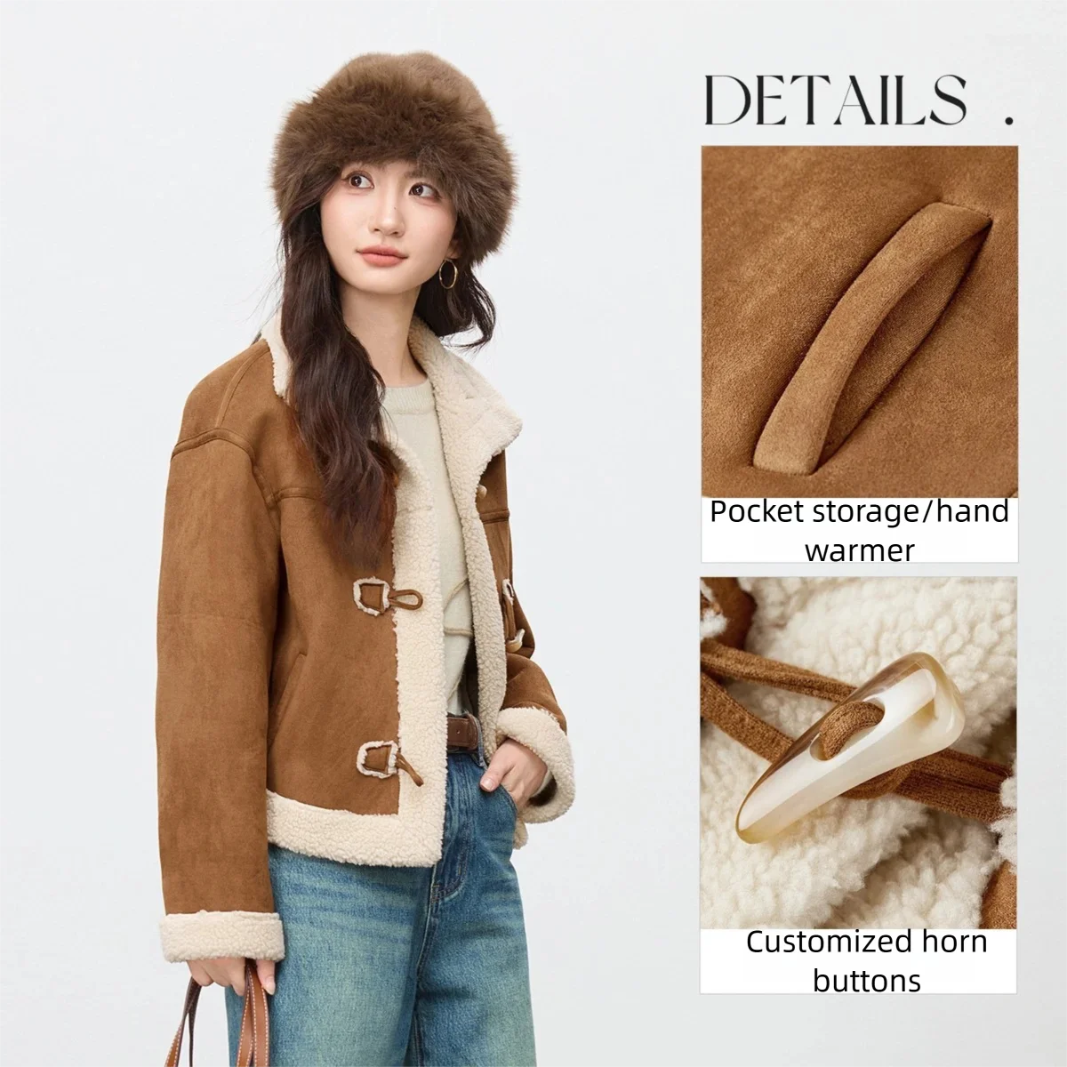 SENTUBILA Women's Winter Sherp - огляд і ціна Sherpa Coat Women