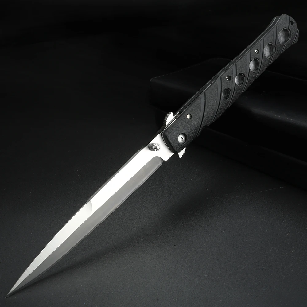 

Long folding knife Outdoor knife Personal defensive knife High hardness camping multi-functional survival knife