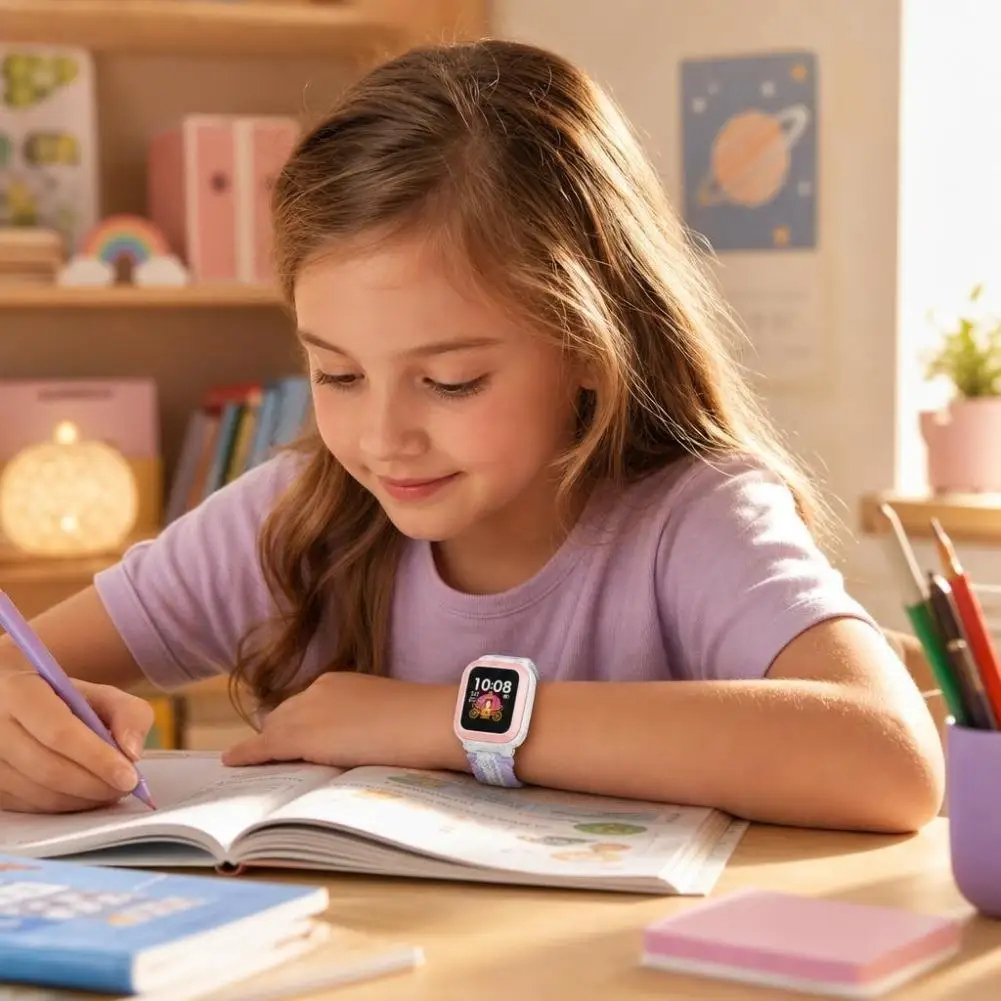 Universelles magnetisches Smartwatch-Nylonarmband mit Schnalle für Kinder 15/16/17mm Atmungsaktives, verstellbares, elastisches Ersatzarmband – Detail 26