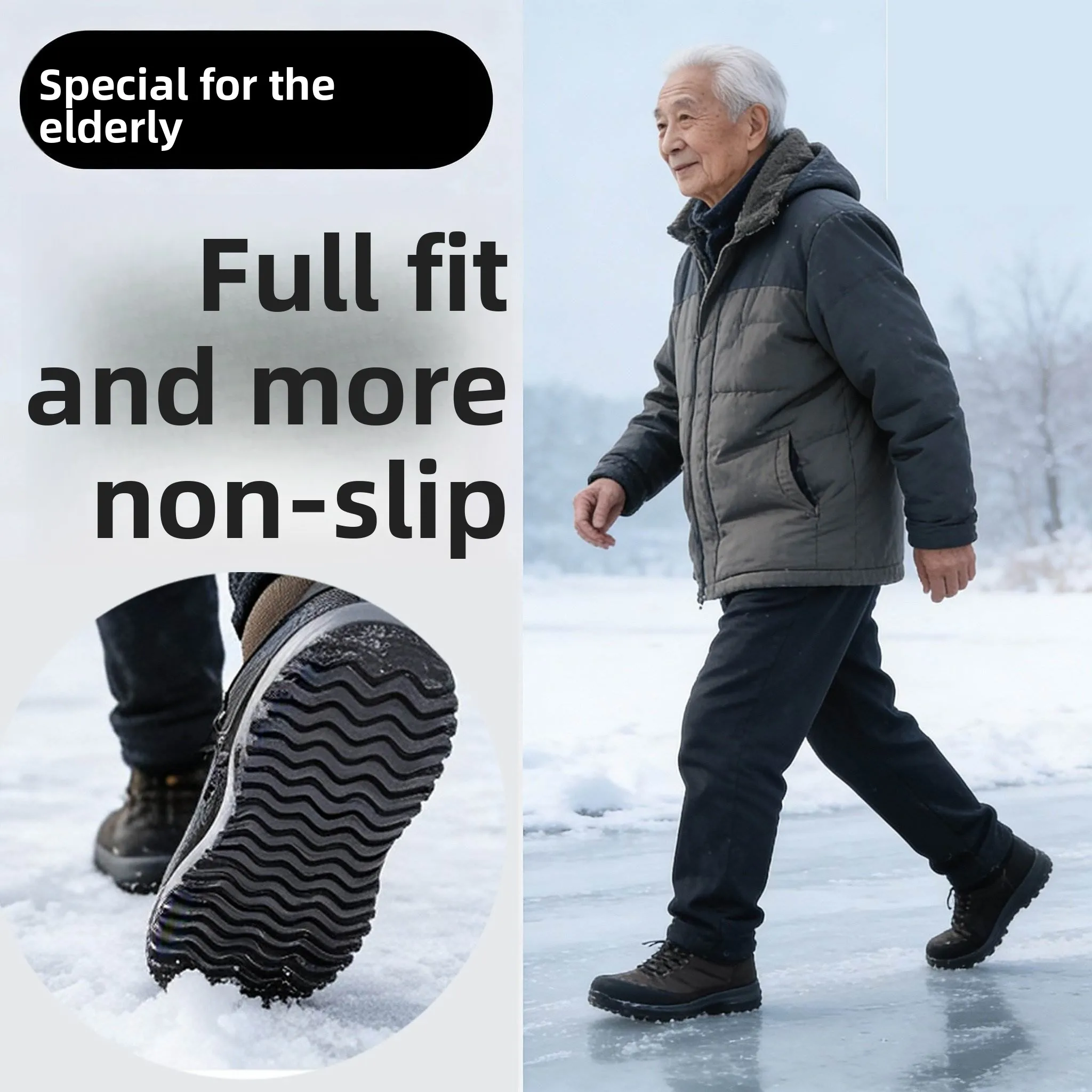 Anti-Slip Sole Stie…