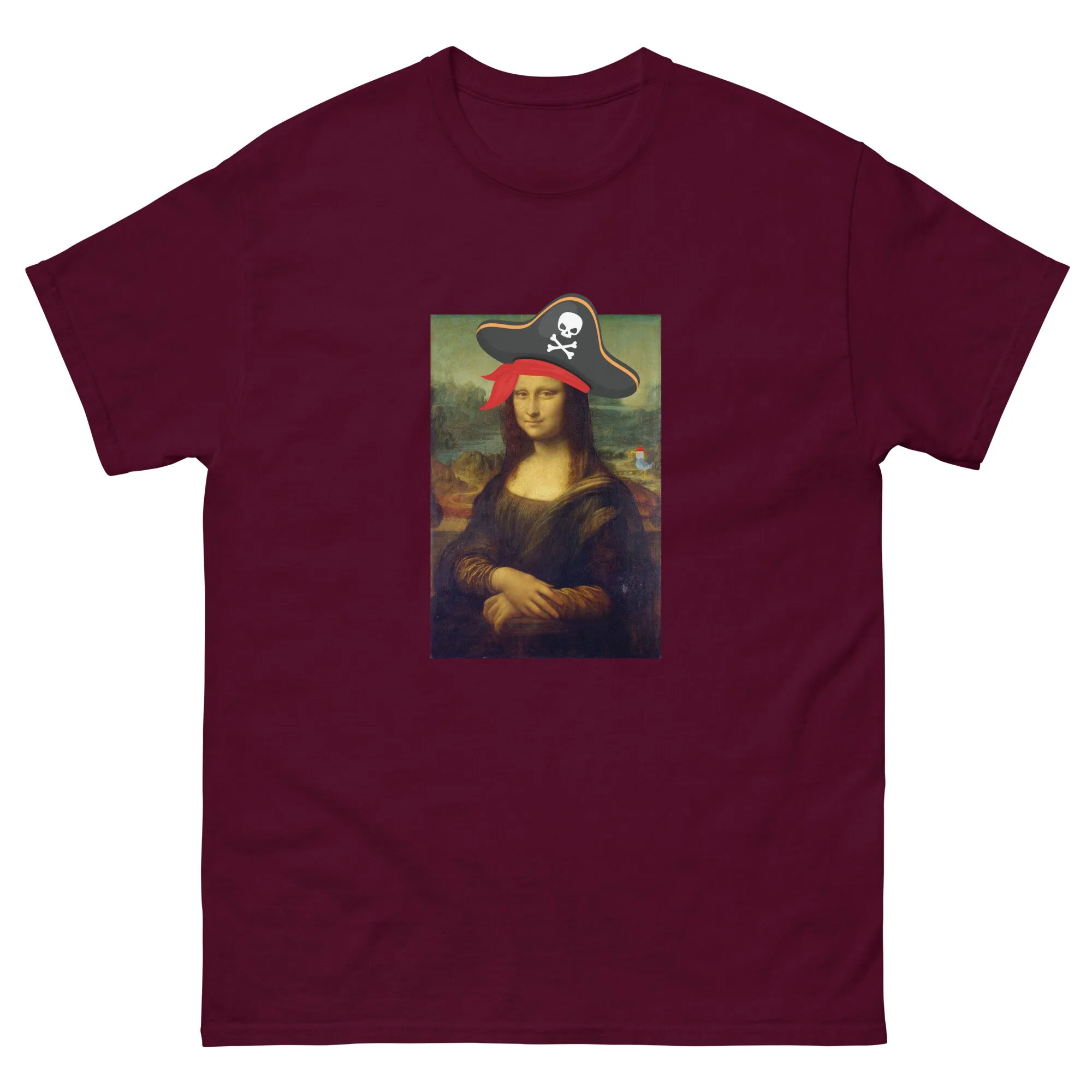 The Mona Lisa'S Swashbuckling Makeover T Shirt