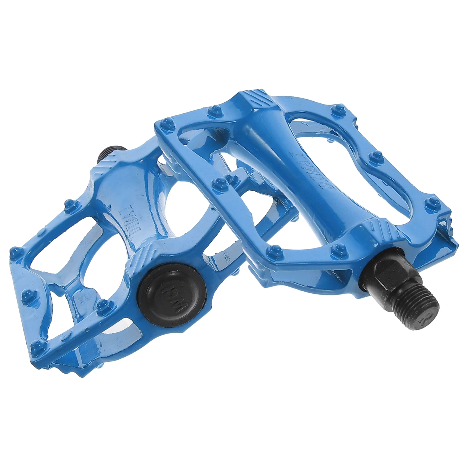 

2 Pcs Bikes Bicycle Pedals Outdoor for Mountain Metal Replacements Flat Sky-blue Supplies