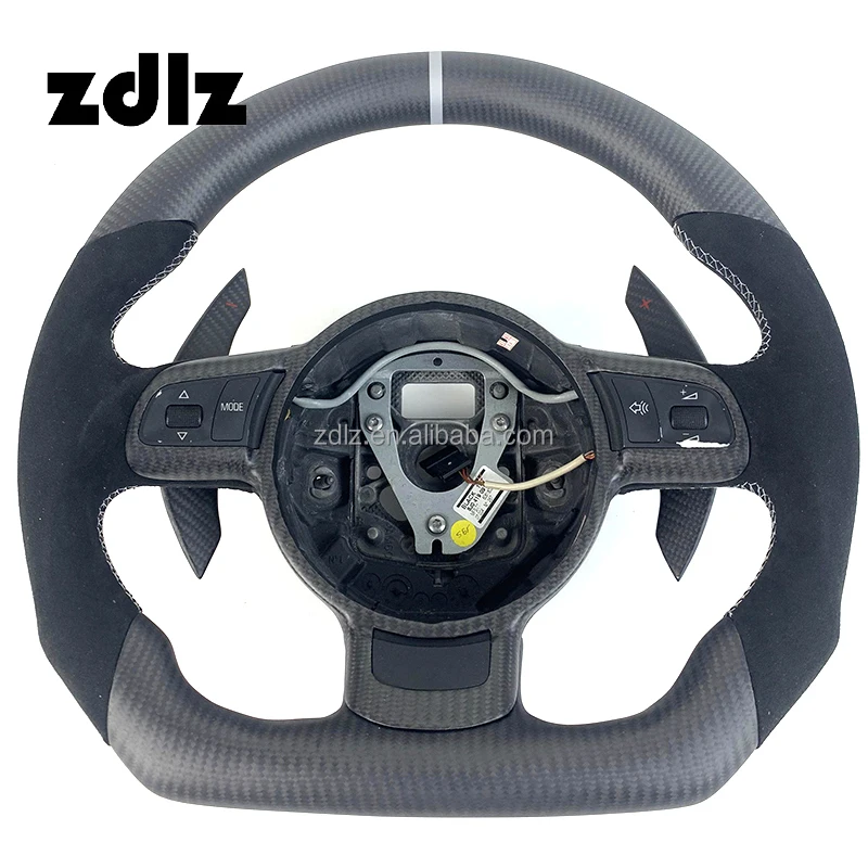 

Carbon fiber steering wheel for Audis R8 TT steering wheel A4 A5 A6 A7 A8 Q3 Q5 Q7 RS3 RS4 RS5 RS6 S3 S4 S6 steering customize