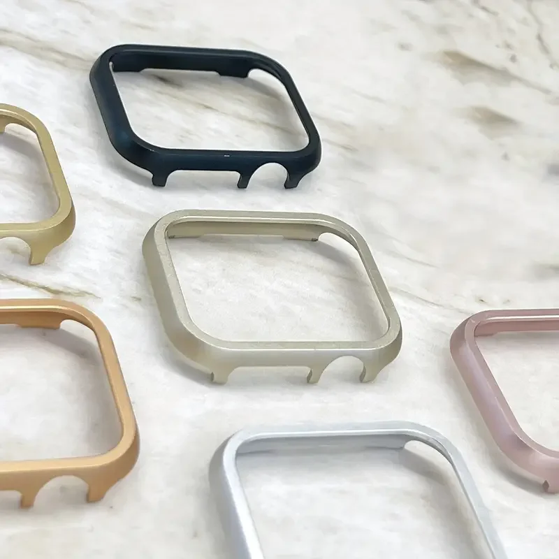Metal Case for Apple Watch Ultra 2 Series 9 8 7 41mm 45mm Aluminium Alloy Bumper Cases for iWatch 6 5 4 SE 40mm 44mm Frame Cover
