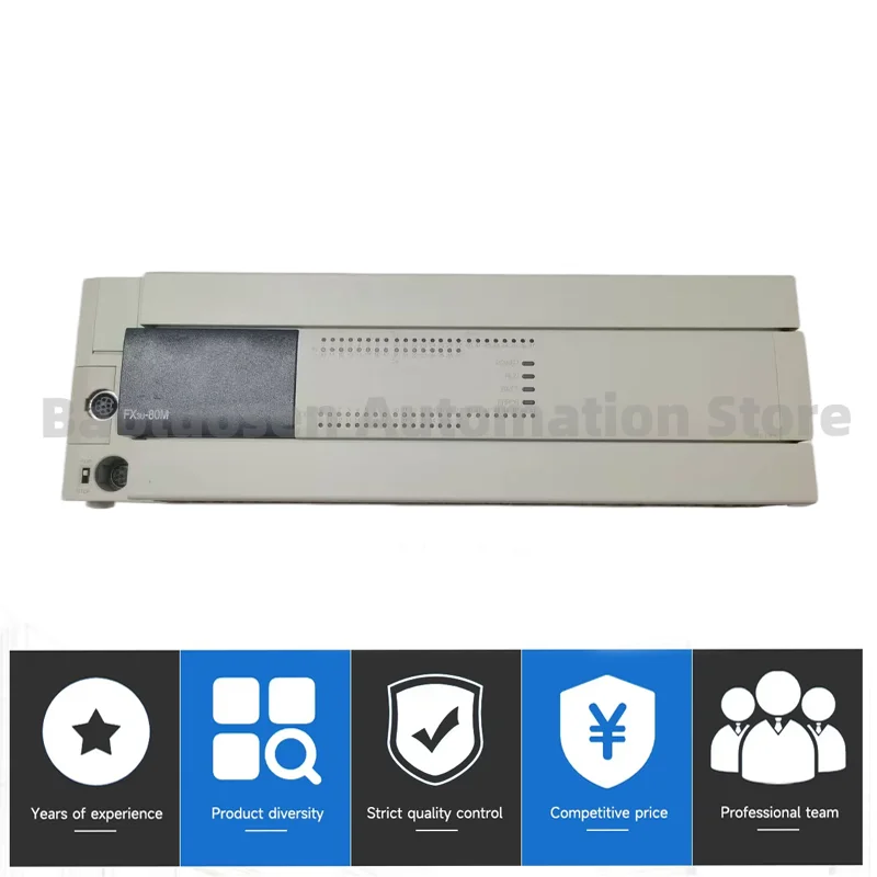 brand new and original FX3U-80MR-ES-A FX3U-80MT-ES-A  FX3U-128MT-ES-A PLC mainframe