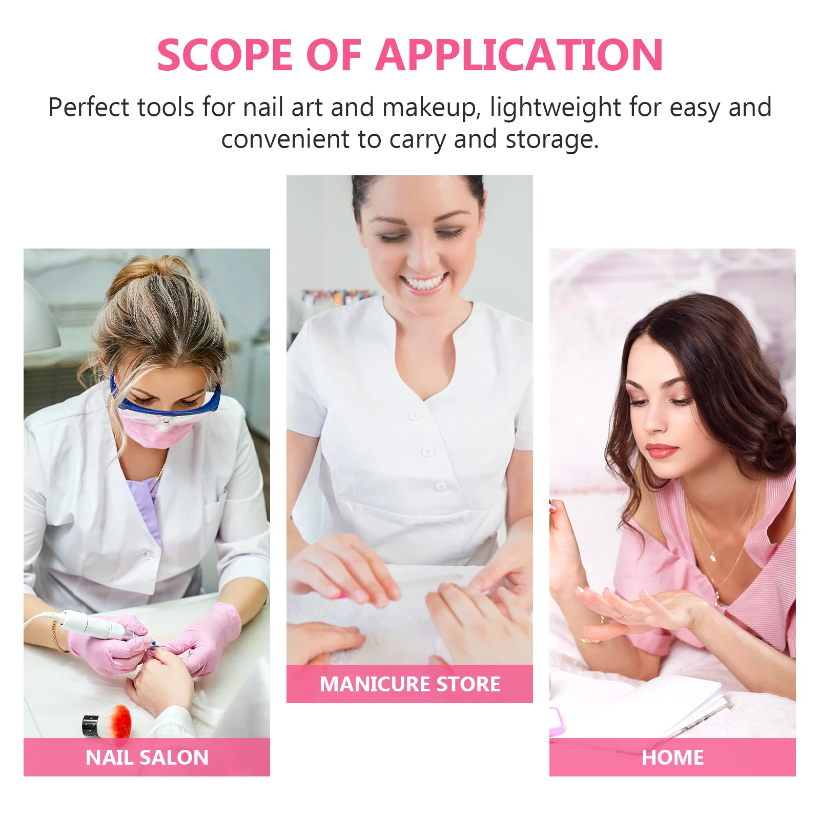 

6 pcs Cleaning Agent Bottle Reusable Pump Dispenser For Nail Polish Remover Alcohol Liquid Storage Pressing Bottle Plastic