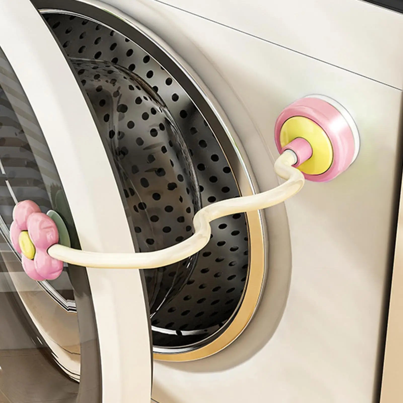 Washing Machine Door Prop Magnetic Holder Front Load Ventilation Dryer Stopper Air Circulation Rustproof Balcony Accessory