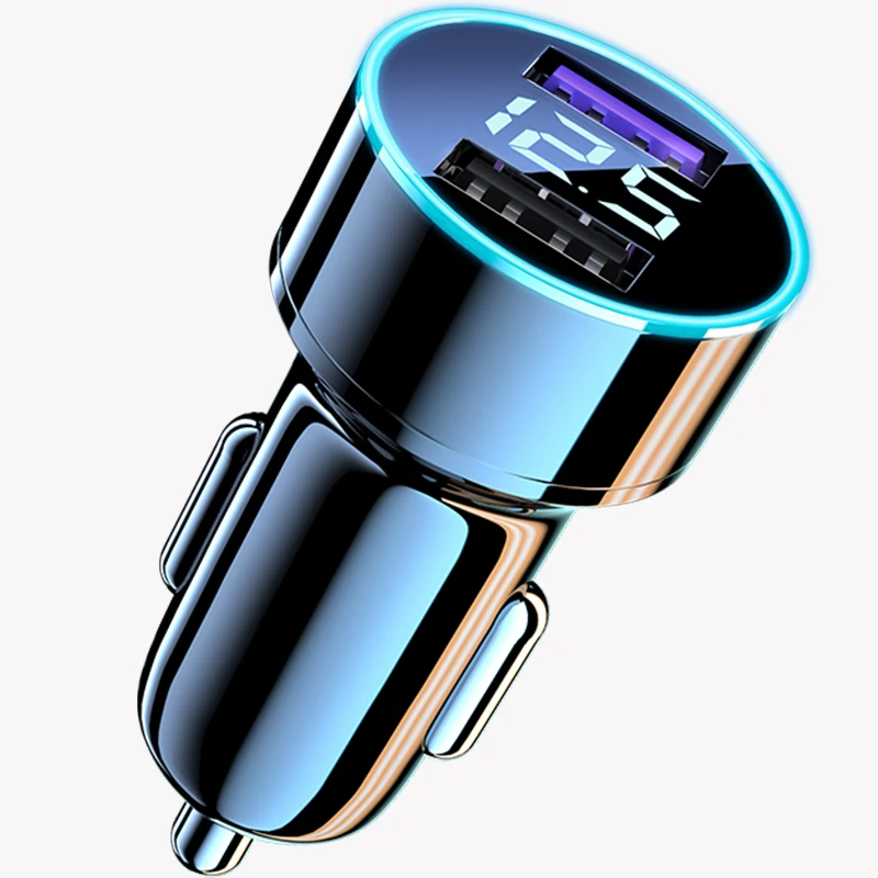 Car charger, super fast charging, cigarette lighter, conversion plug, one to three