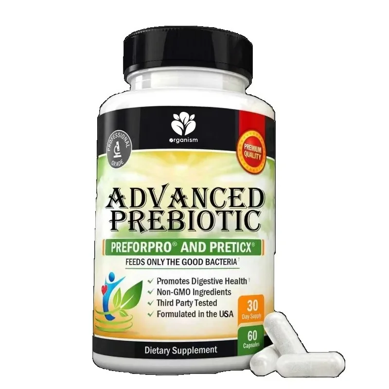 Probiotic capsules, intestinal digestive health supplements, intestinal microbiota expansion and immune support -1 month supply