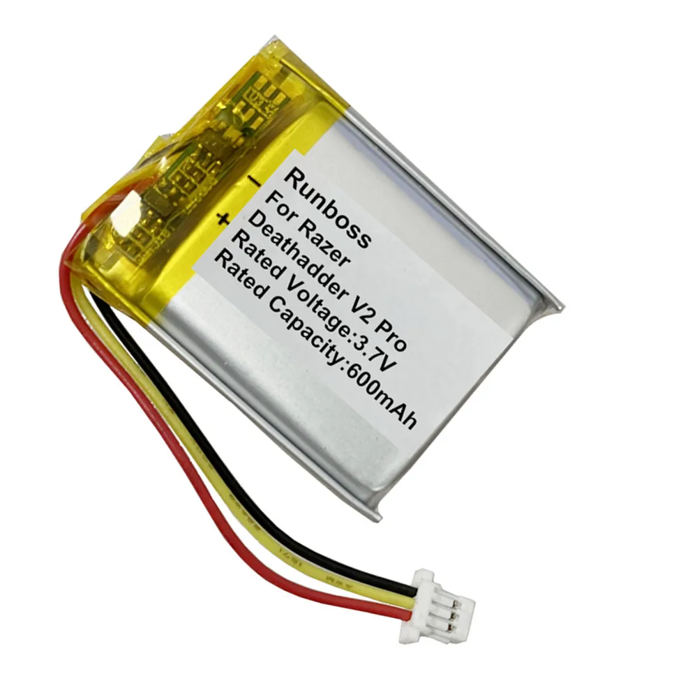 600mAh Replacement Mouse Battery For Razer DeathAdder V2 Pro RZ01-03350